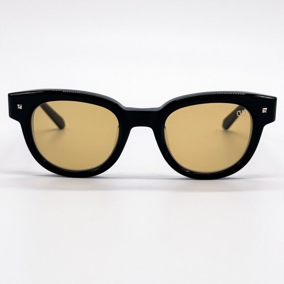 NEW VALENTINO SUNGLASSES VLS-163A BLACK/ORANGE UNISEX EYEWEAR